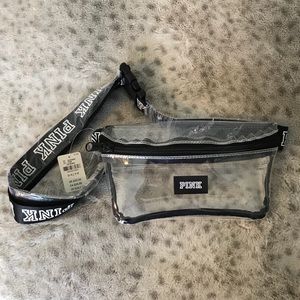 VS Pink clear fanny pack